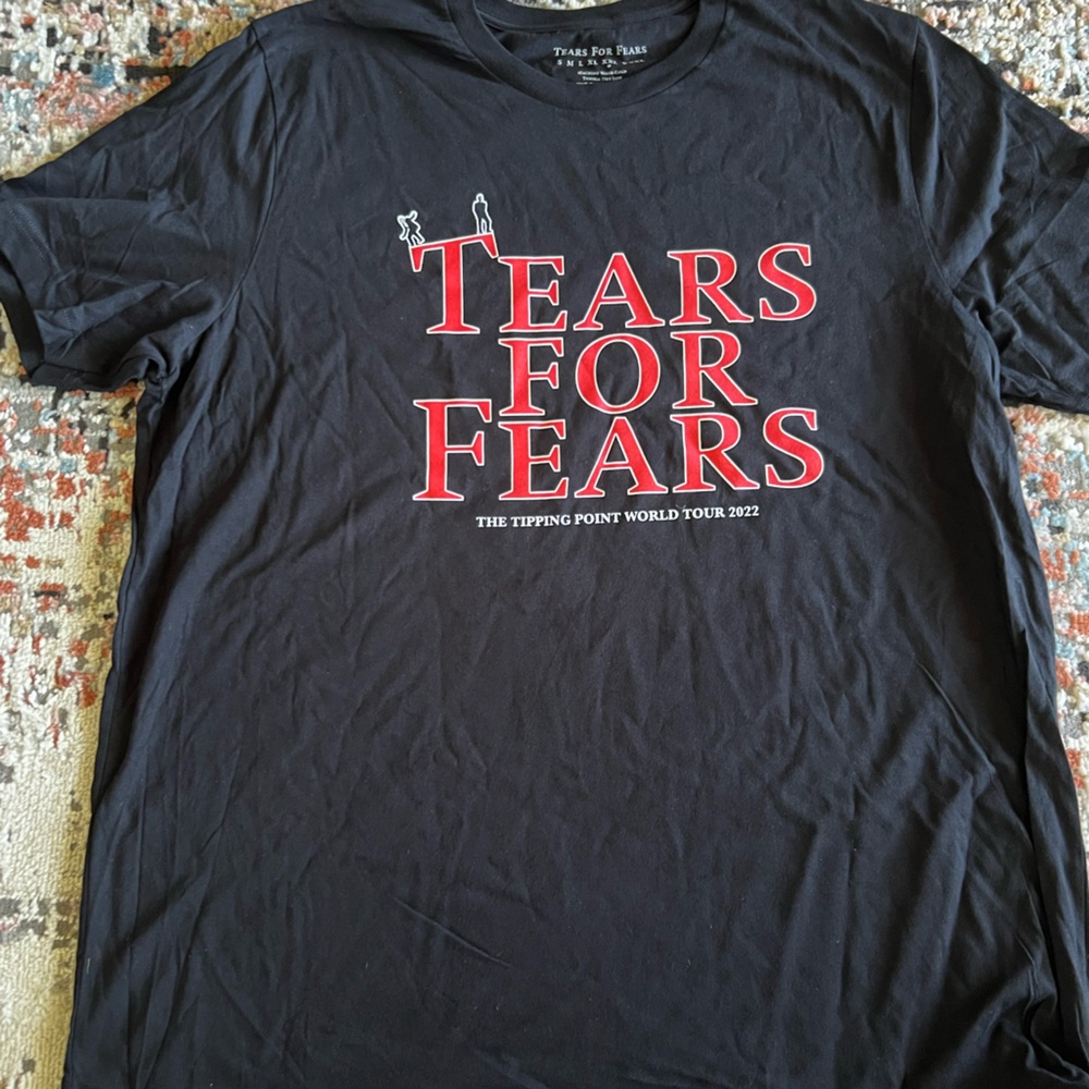 Tears for Fears Black T-Shirt Tour 2022